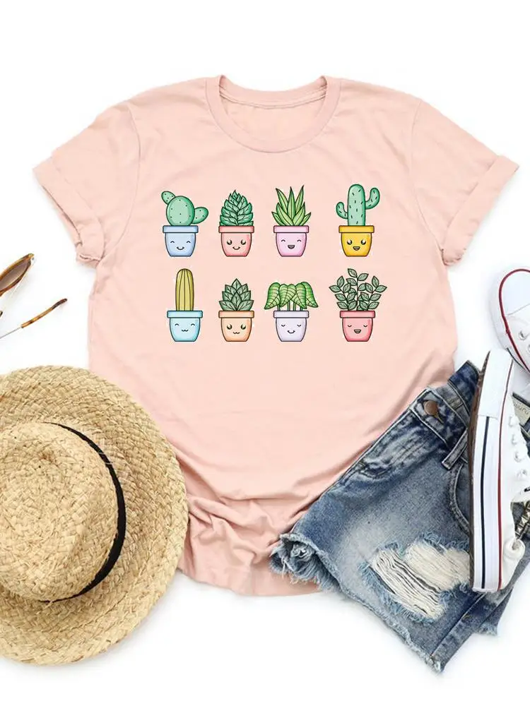 

90s Trend Cute Sweet Clothes Clothing Lady Graphic Short Sleeve T-shirt Tee Top Fashion Women Casual Basic Print T Shirt
