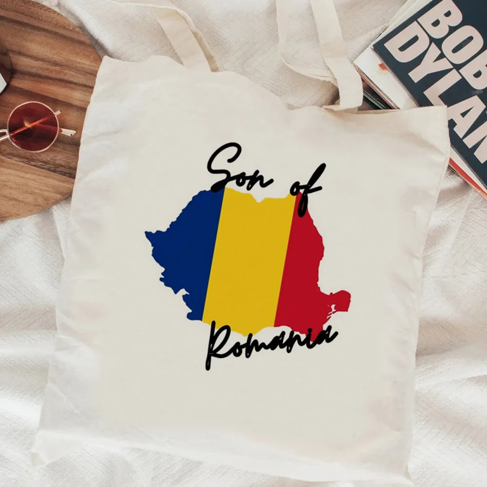 Румыния сумка для покупок эко-продуктовая Хлопковая Сумка-тоут складные сумки