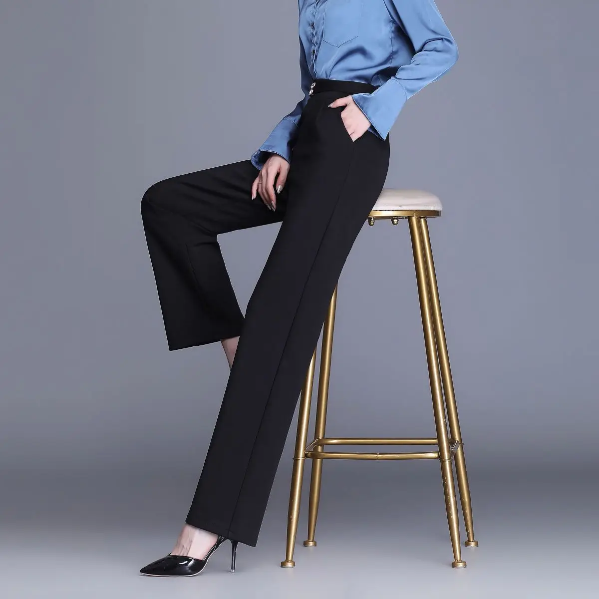 Рисунок 5 - Брюки Женские однотонные с эластичной