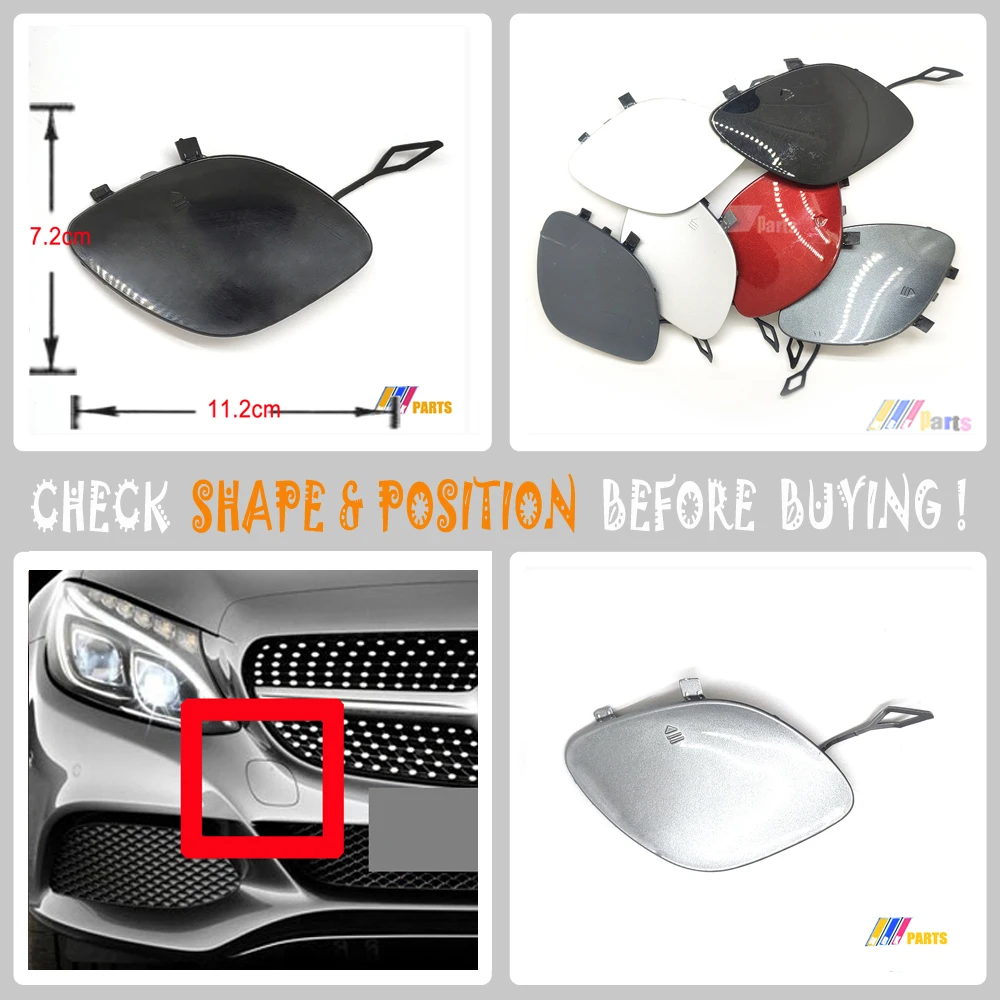 

2058850324 for 15-18 Mercedes C Sedan W205 Wagon S205 FRONT TOW COVER