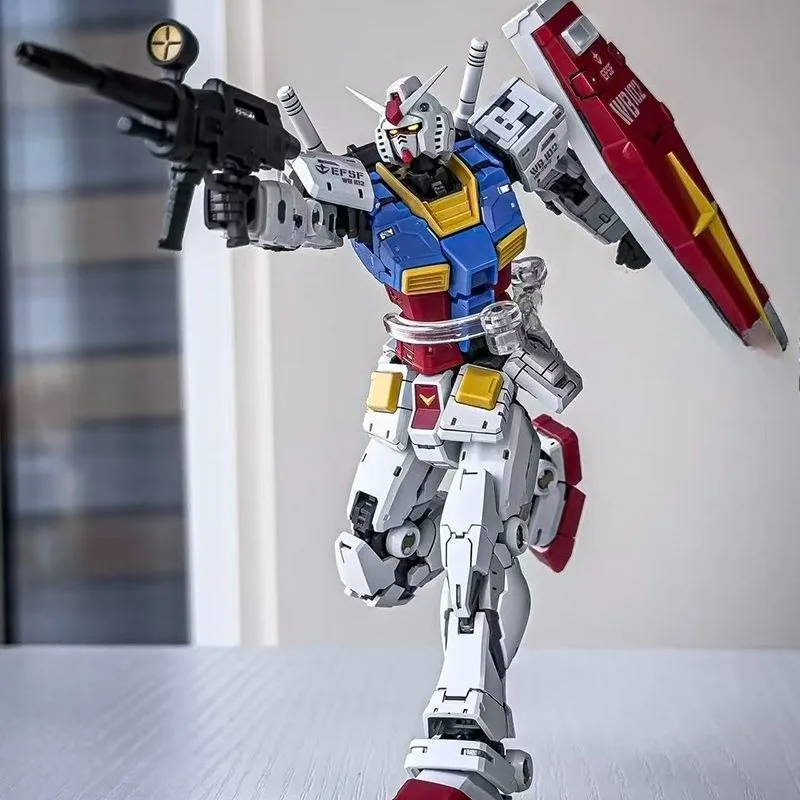 Фото Коллекционная сборная модель Xingdong RX-78-02 Yuanzu HG GTO 1/144, фигурка для декора рабочего стола, с подвижными суставами №5