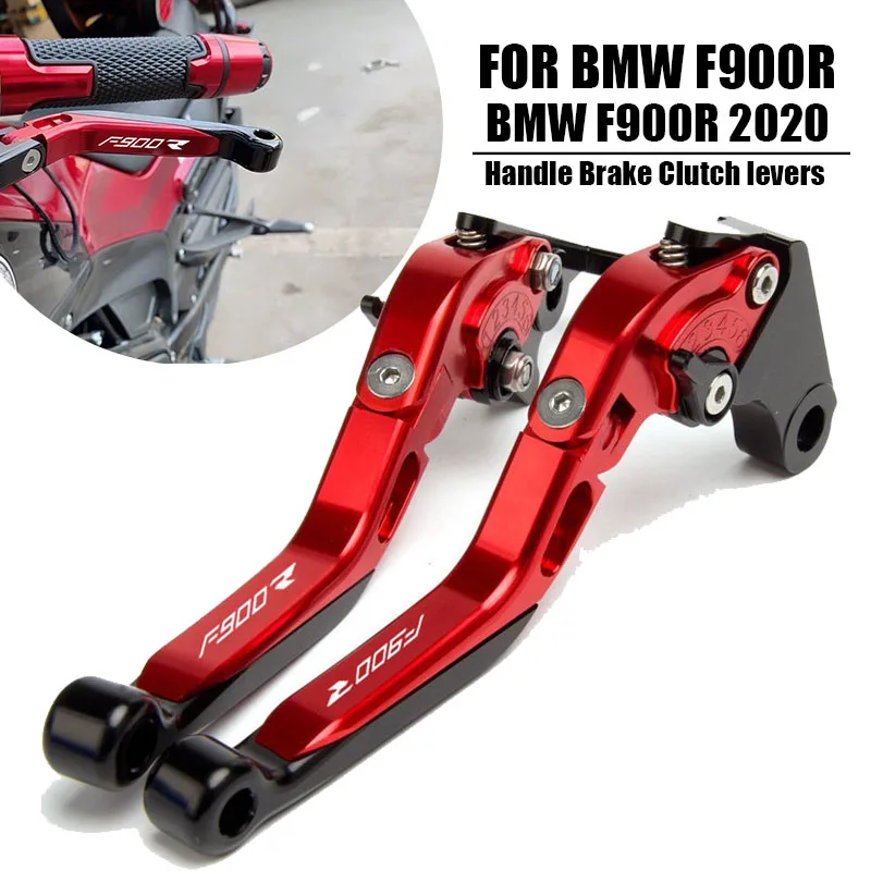 

New For BMW F900R F900 R F 900R 2020 Motorcycle Accessories CNC Adjustable Folding Extendable Brake Clutch Lever With logo