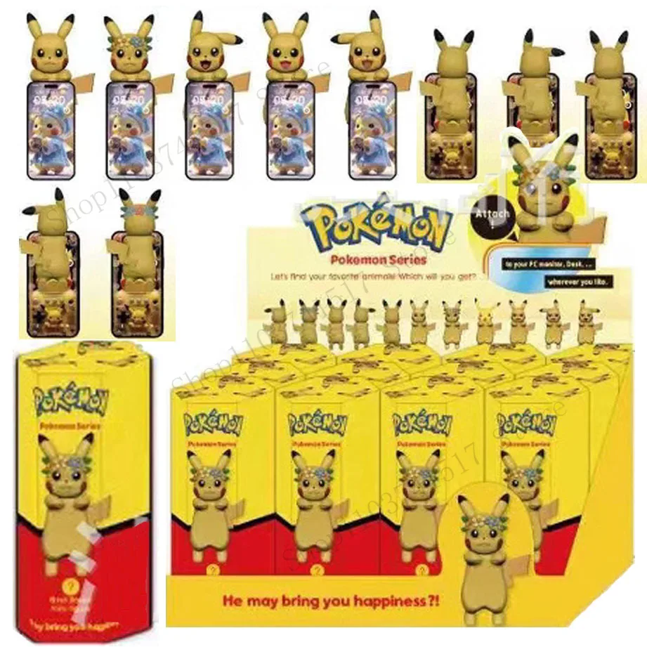 Pokemon Sonny Angel слепая коробка Kawaii аниме Пикачу фигурка модель украшения детские