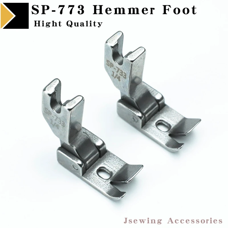 

SP-733 Hemmer Foot High Quality 6 Size Fit Industrial Lockstitch Sewing Machine Presser Feet