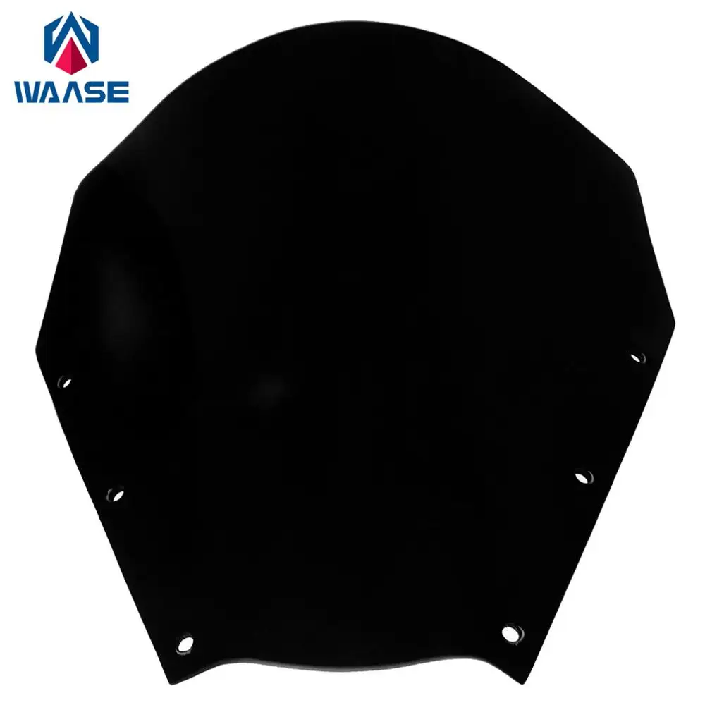

waase Motorcycle Standard Windscreen Windshield Screen Shield For YAMAHA FZ1 FZ-1 FZS1000 Fazer 2001 2002 2003 2004 2005