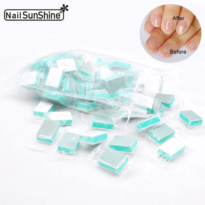 10/20/50 Pcs/bag Nail Buffer File Block Double Sided Nail Ar