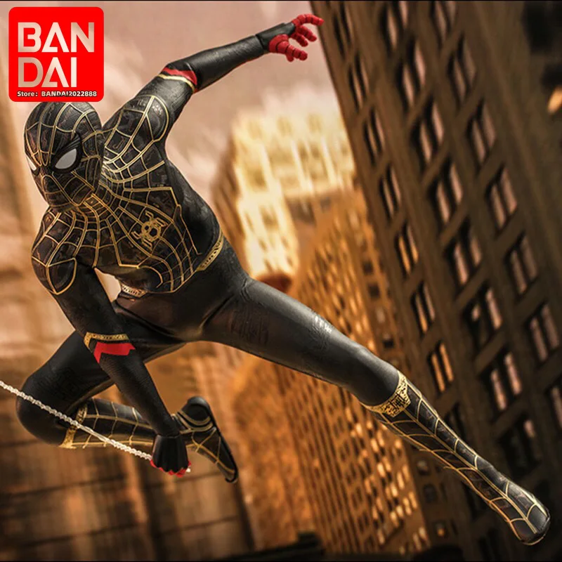 

Hero No Way Home Steel Spider 3 Black Gold Little Spider Hero Battle Clothes Cos Stretch Tights