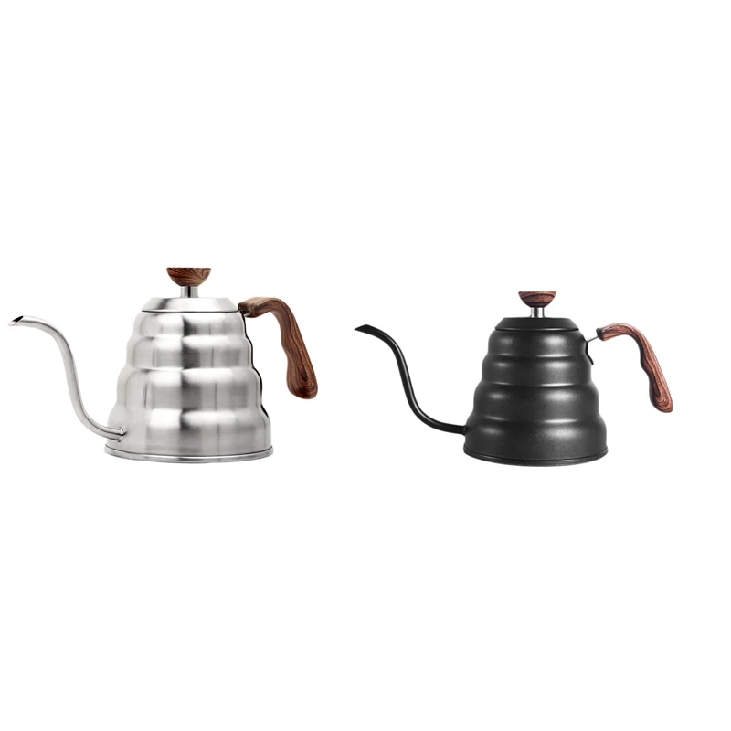 

Stainless Steel Pour Over Coffee Kettle,40Oz Long Narrow Drip Espresso Tea Coffee Teapot Gooseneck Spout Pot Tool