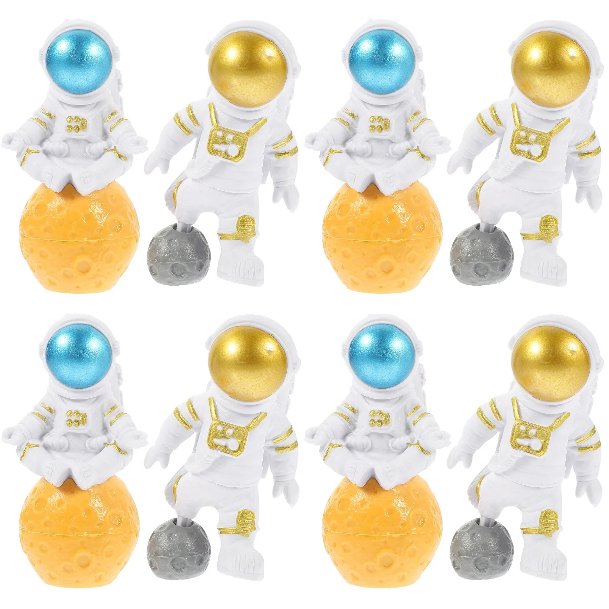 

8 pcs Aquarium Decoration Aquarium Tank House Aquarium Astronaut Adorn Tank for Tank