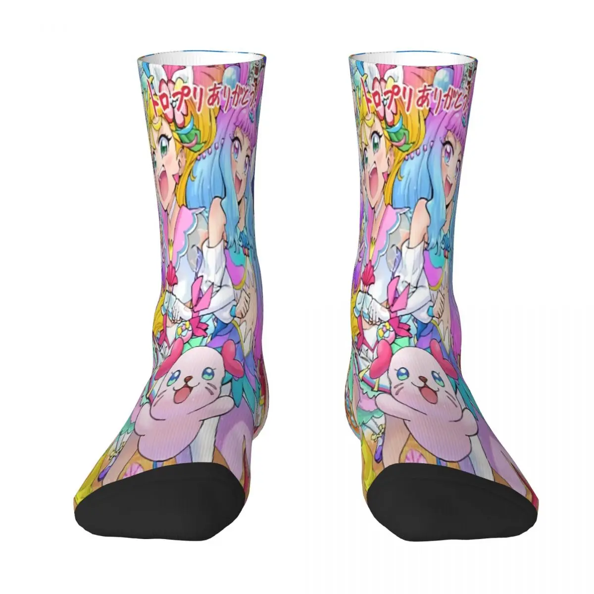 

Tropical Rouge All In One Pretty Cure Precure Princess Anime Sock Socks Men Women Polyester Stockings Customizable Funny