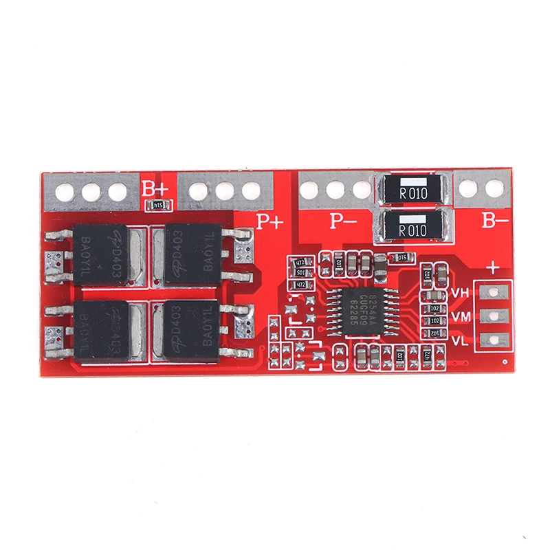 

1PC 4S 30A Li-ion Lithium Battery 18650 Charger Protection Board 14.4V 14.8V 16.8V 4S BMS