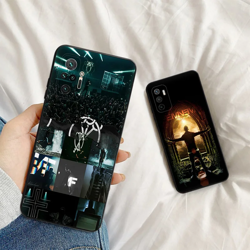 Черный матовый чехол для телефона Eminem RAP GOD с защитой от падения Xiaomi Poco C51 C50 C40 M5 M5S M4