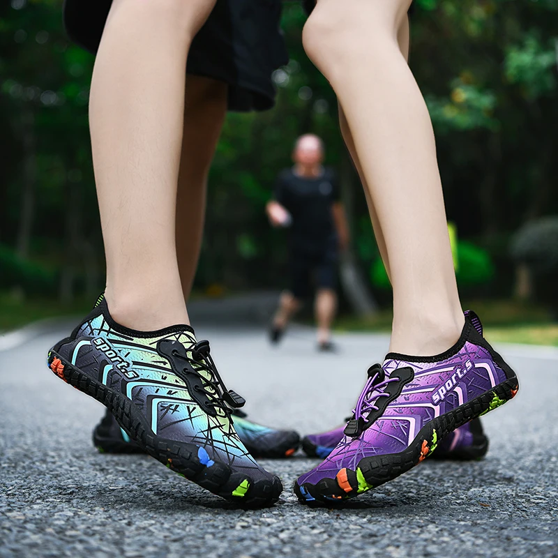 

Unisex Quick-drying Water Sports Shoes Men Barefoot Outdoor Beach Play Shoes Plus Size Non-slip Swimming Diving Sneakers 36-48#