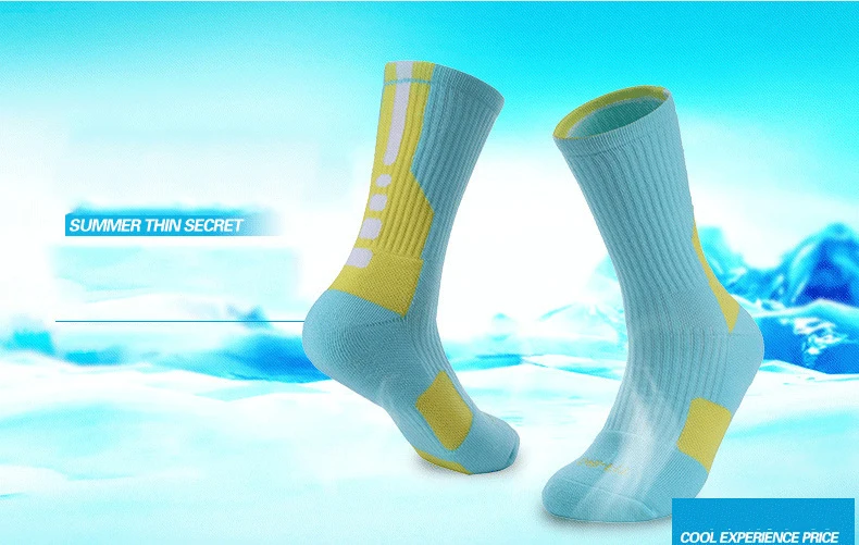 Basketball Ball Adult Socks Thick Terry Basketball Socks Non-slip Sports Socks Sweat-absorbent Wear Resistant Elite Socks