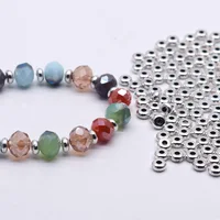 Бусины-разделители YanQi античное серебро 20/50 шт.