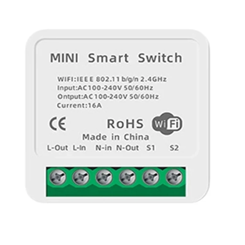 

JFBL Hot Tuya Smart Wifi Switch Smart Home Wireless Switch For Alexa Google Home 16A Timer Voice Control DIY Automation Module