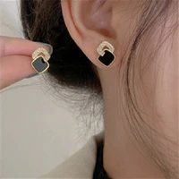 classic vintage jewelry earrings for women black earrings stud earrings for ladies party gift