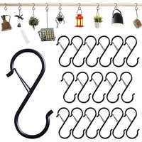 1pcs s shaped metal hook with spring round pipe hook kitchen bathroom sundries storage diy mini s shaped hook convenient gadget