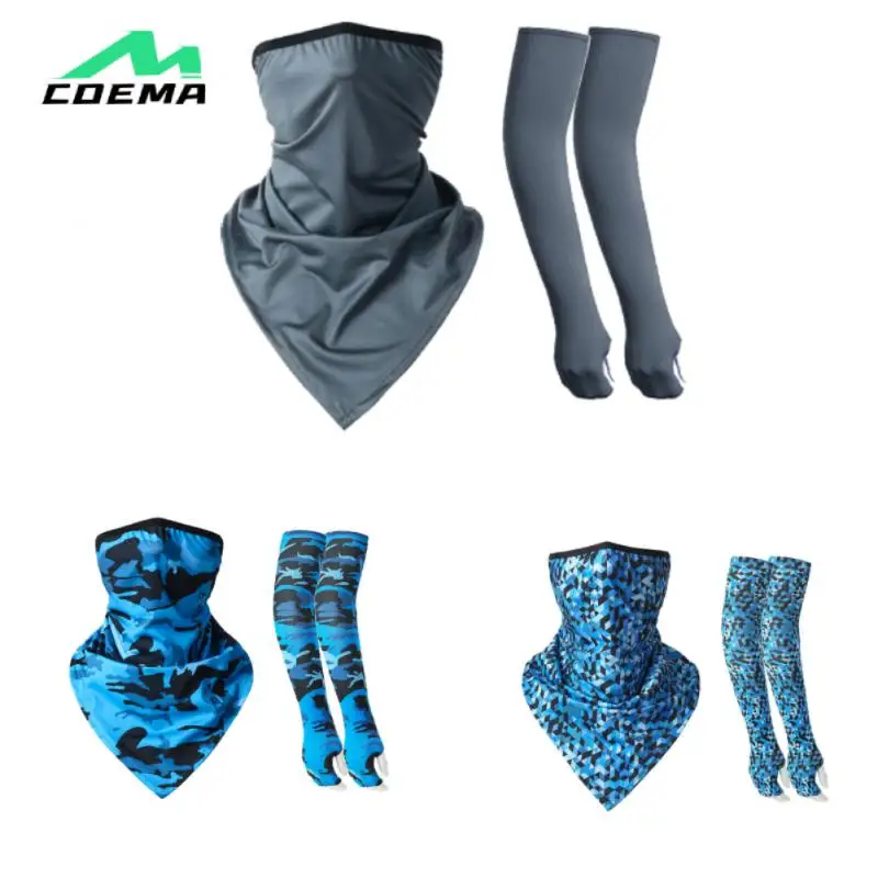 

2022 New Unisex Cooling Arm Sleeves Cover Cycling Running UV Sun Protection Outdoor Men Nylon Cool Arm Sleeves For Tattoos