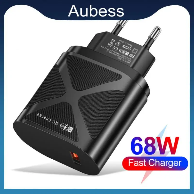 

Ten-fold Intelligent Protection 68w Quick Charger Portable Super Fast Charger Super Fast Charging Speed Charger Usb Charger