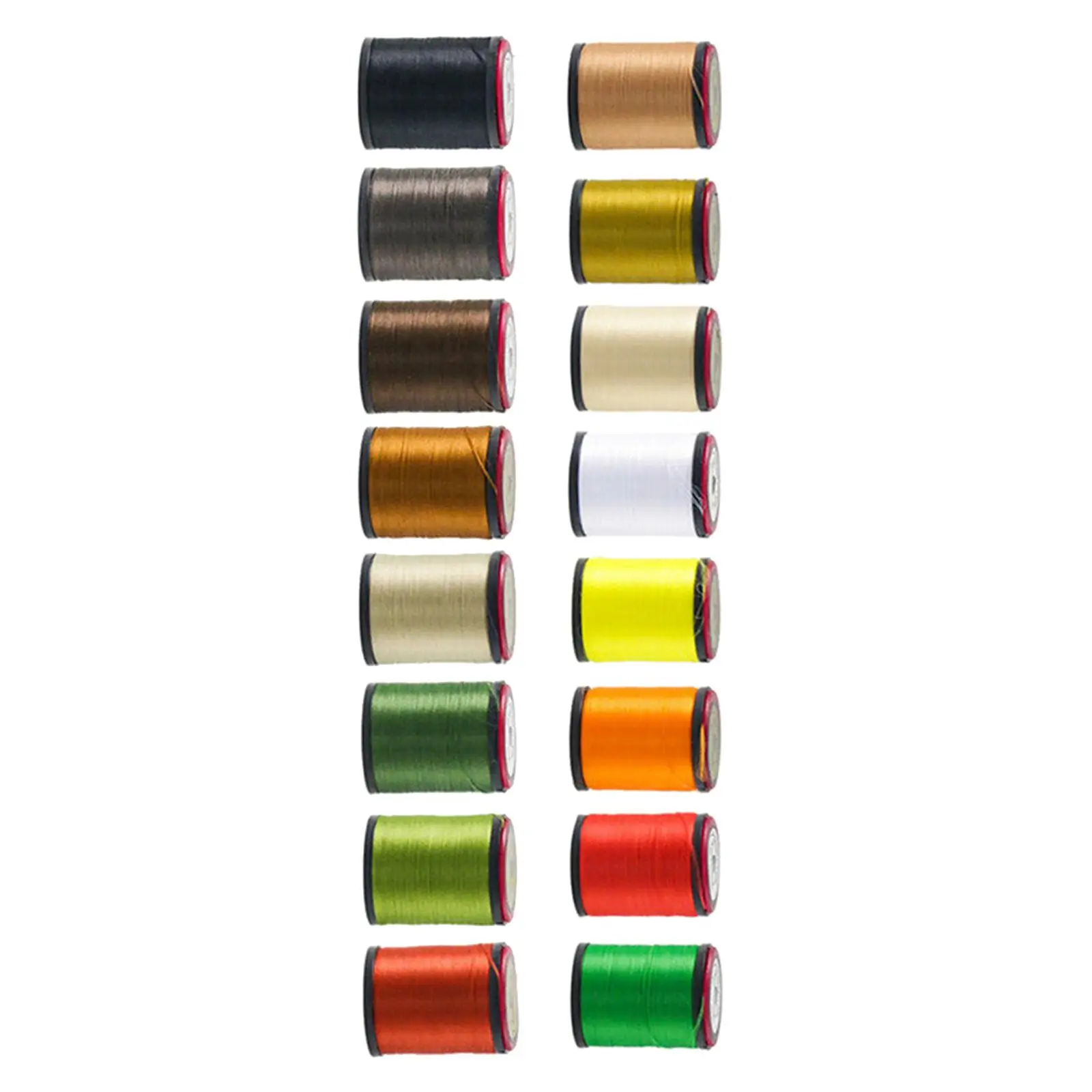 8 Катушек/набор легкая Вощеная 6/0 нить для вязания мушек многонитевая 120D плоская