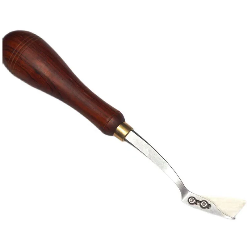 Инструмент для обрезки окантовки кожи ручной работы Nattools 420H инструмент кривой из