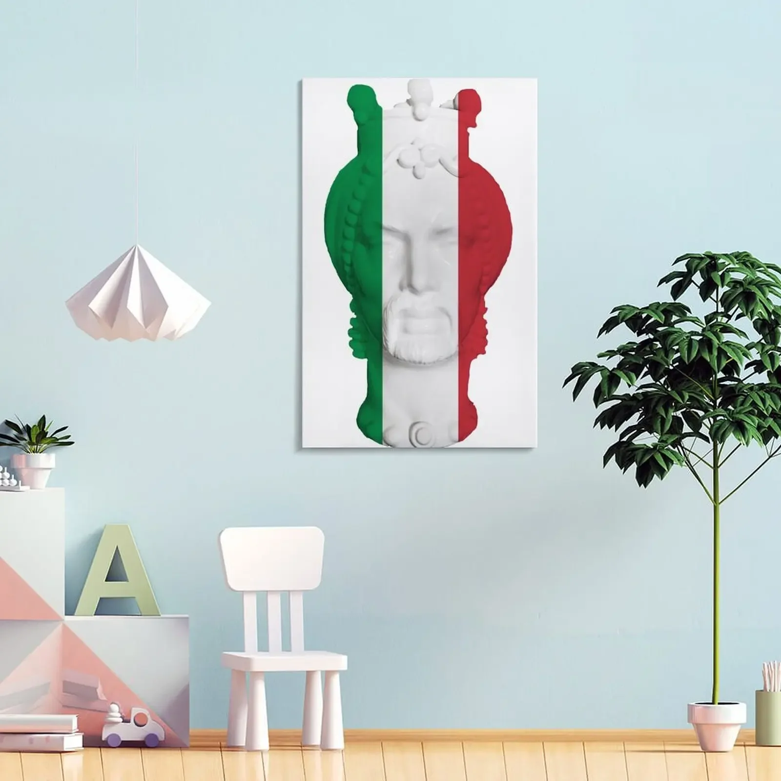 Moro's Head Italian Edition Холст Картина настенная рамка для декора гостиной спальни