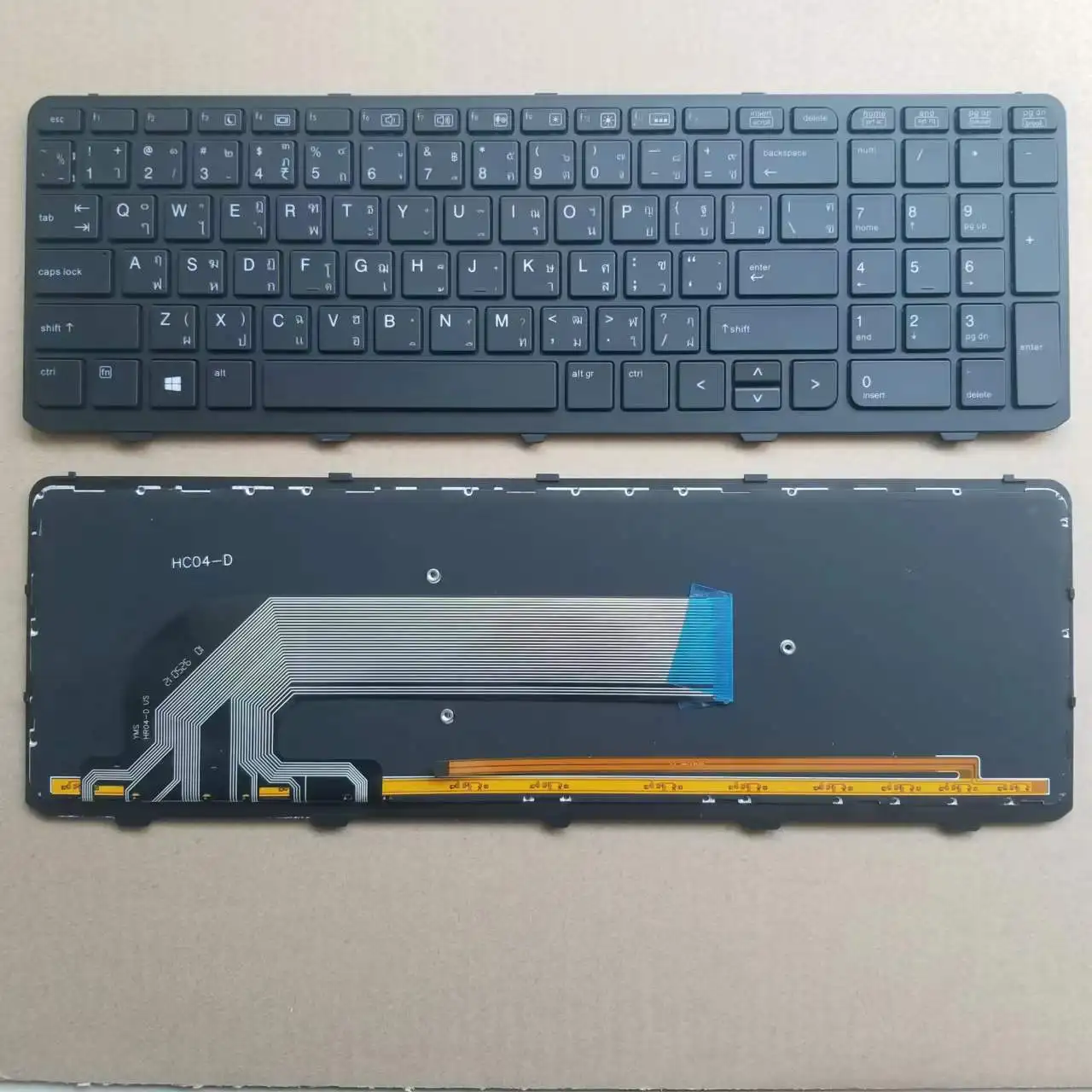 

Новая тайская клавиатура для HP Probook 450 G0 450 G1 450 G2 455 G1 455 G2 470 G0 470 G1 470 G2 TI, клавиатура с подсветкой