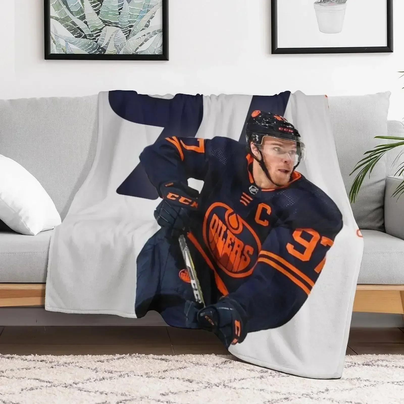 Одеяло Connor McDavid Thins косплей аниме самое мягкие одеяла