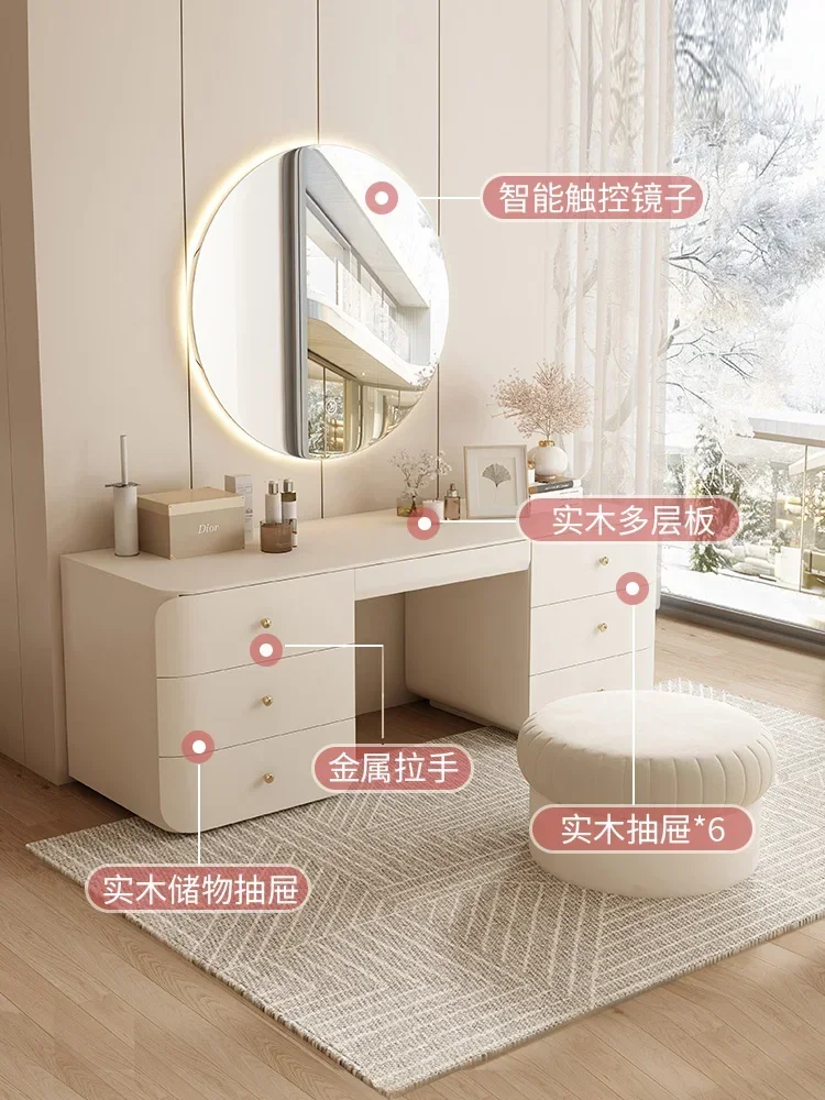 Современный красивый туалетный столик для девочек спальня простой из массива