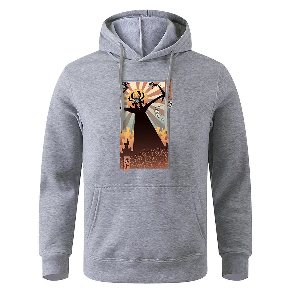 

Мужская Флисовая Толстовка с капюшоном и круглым вырезом, свободного покроя