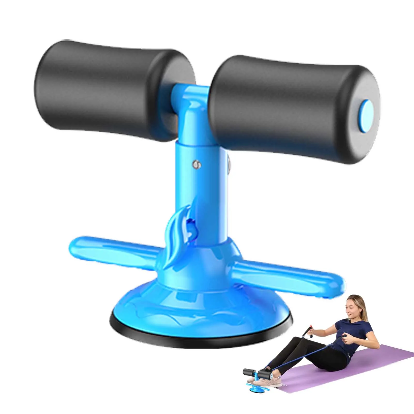 

Sit Up Trainer Multifunctional Sport Sit-Up Bar Self-Suction Sit Up Assistant Sit-Up Aids Sit-Up Bar Accessories Adjustable Sit