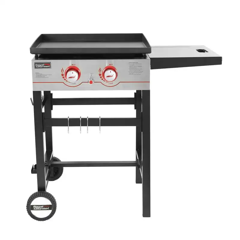 

GB2000 Regal 2-Burner 26000- Propane Gas Grill Griddle, 23"L