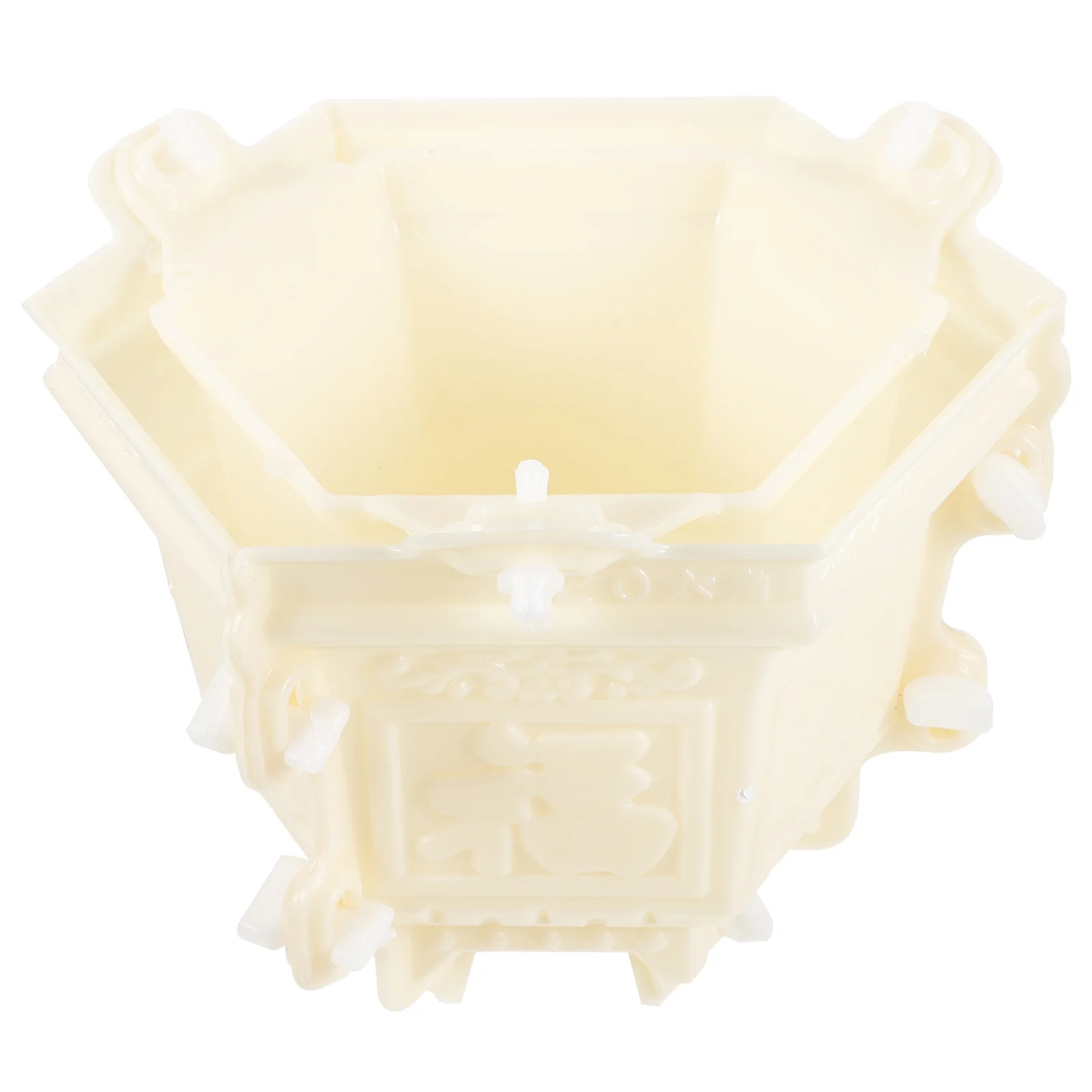 

DIY Crafts Mold Self Made Plastic Epoxy Molds Flower Pot Ornament Casting Tools