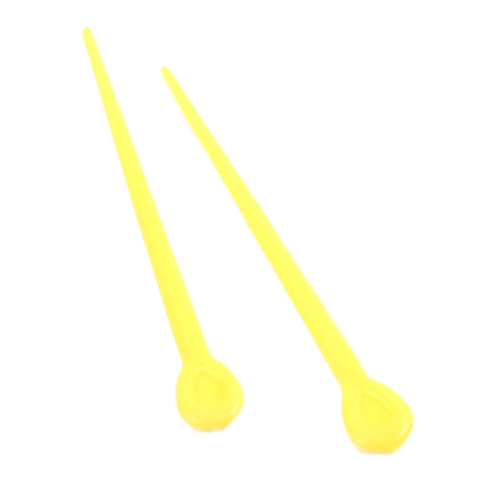 

1 Set Perm Rod Different Colors High-ranking Exquisite Appearance Heat-insulating Smooth Surface Hair Curlers Yellow