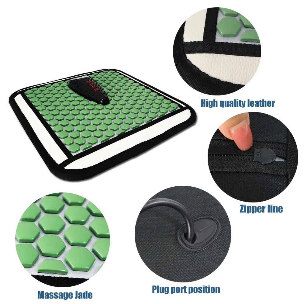 Натуральный германитовый фотомассажный коврик с инфракрасным подогревом