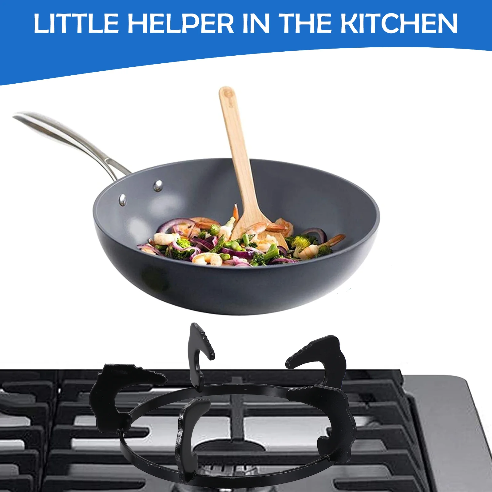 2 шт. кронштейн для газовой плиты из нержавеющей стали горелка подставка вока