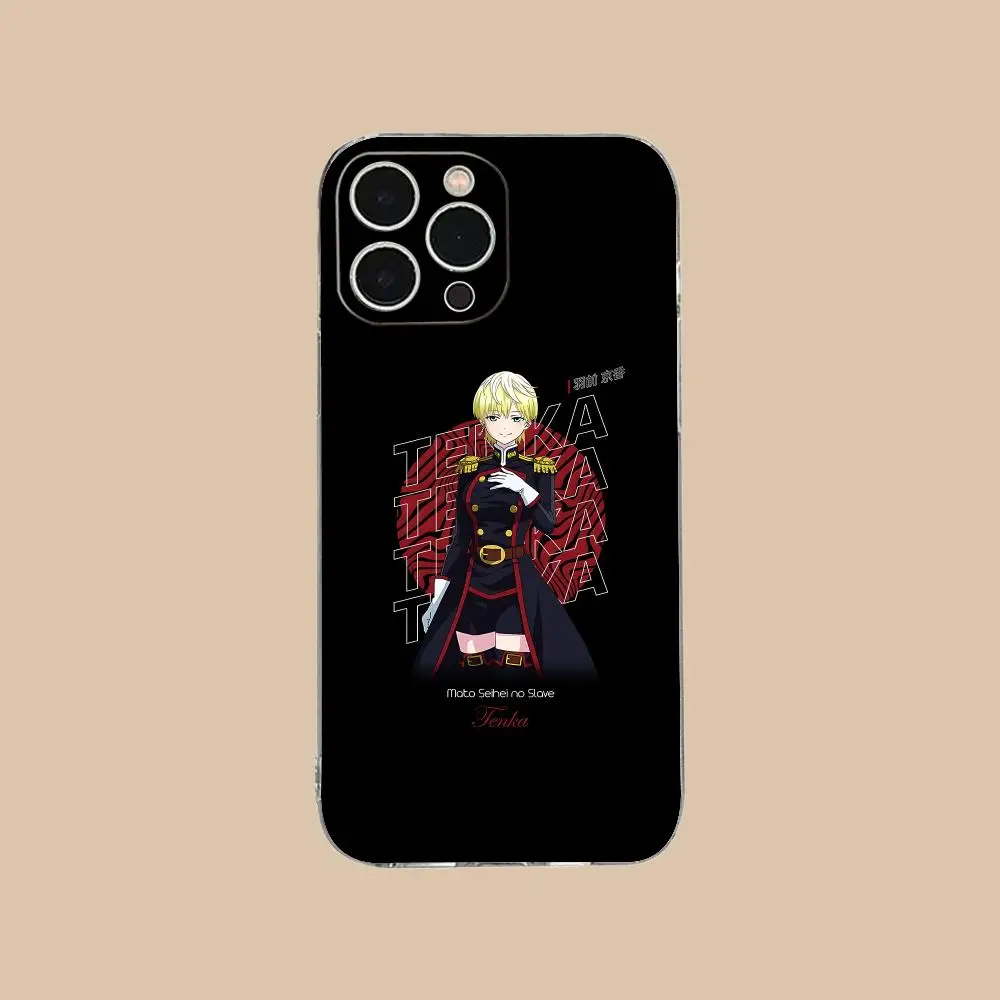 Mato seihei no slave Tenka Izumo Чехол для телефона для iPhone 16 15 14 13 12 11 X XR XS 8 6 Pro Max Plus Mini Clear Color Cover (art.: 3920d313f25cd) - 3920d313f25cd