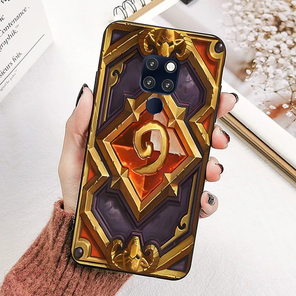 H-Hearthstone Card Backs Phone Case For Huawei Mate 10 20 30 40 50 Lite Pro Nova 3 3i 5 6 SE 7 7SE