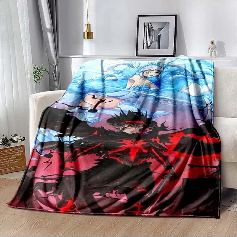 Флисовое одеяло Black Clover