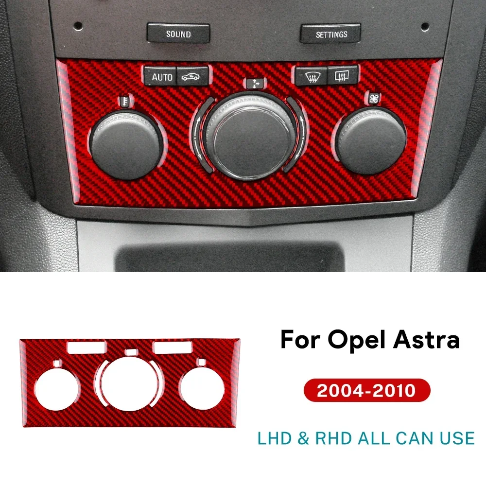 

Автомобильный CD AC рамка панели из настоящего мягкого углеродного волокна наклейка LHD RHD для Vauxhall Opel Astra H MK5 2004 2005 2006 2007 2008 2009 2010