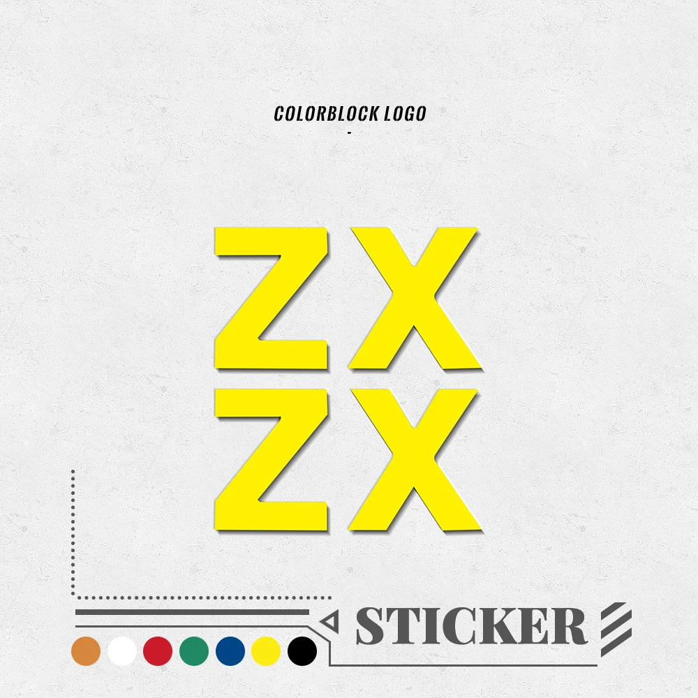 

Monster Motorcycle Body Helmet Tank Waterproof Logo Stickers For Kawasaki Ninja ZX6R ZX10R ZX14R ZX6RR ZX12R ZX 6R 10R 12R ABS