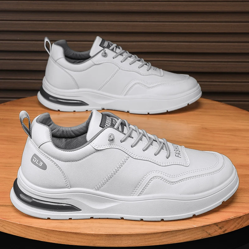 

2023 New Autumn Men's Casual Shoes Korean Edition Trend Little White Shoes Youth Sports Shoes Men's Casual Sports Low Top Shoes