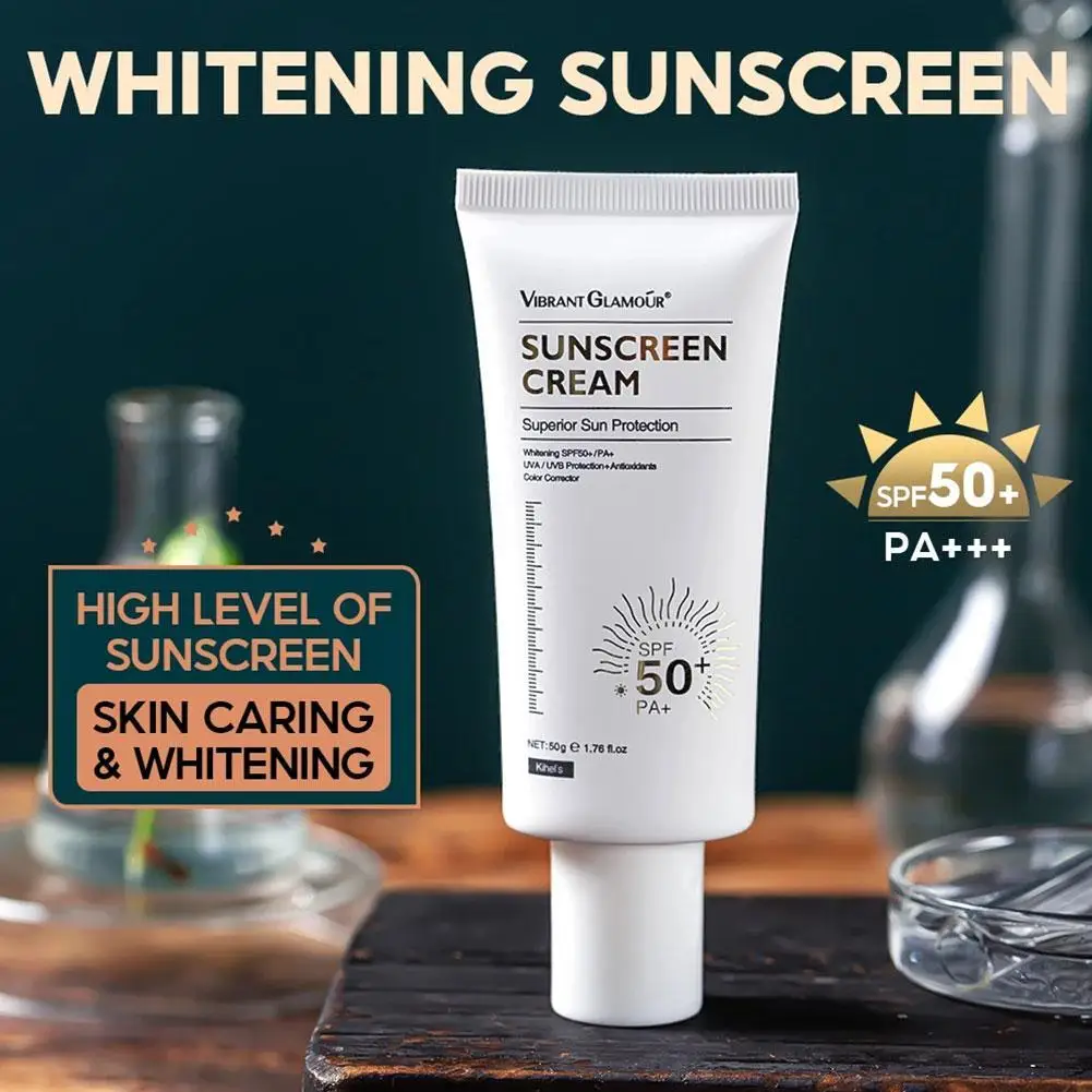 Корейский солнцезащитный крем для лица тонкий освежающий SPF 50 женщин 5 U7I8