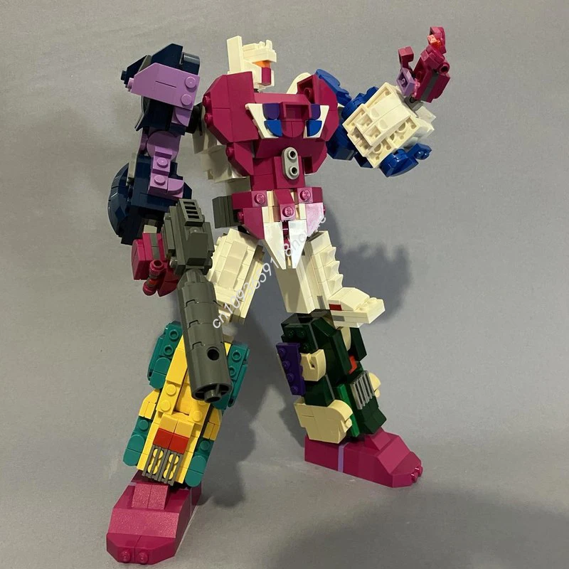 Фото 703 шт. MOC TF011 Модель Abominus, строительные блоки, игрушки, идея для рукоделия, креативный детский день рождения, сборка, образование, рождественские подарки №1