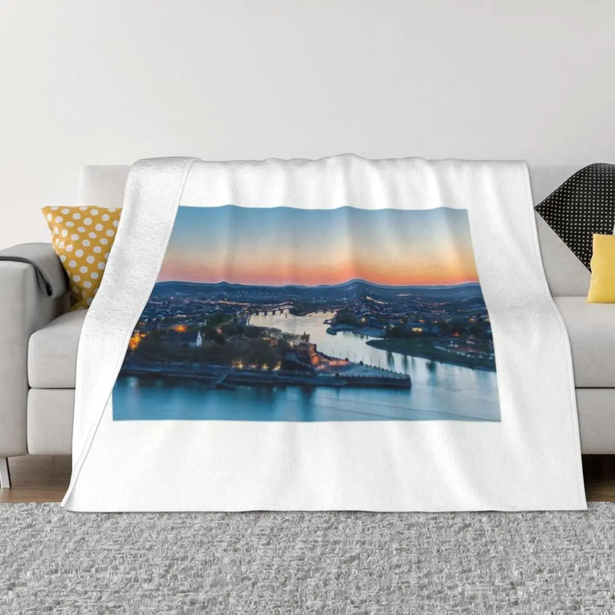 Ультрамягкое Флисовое одеяло KOBLENZ 01