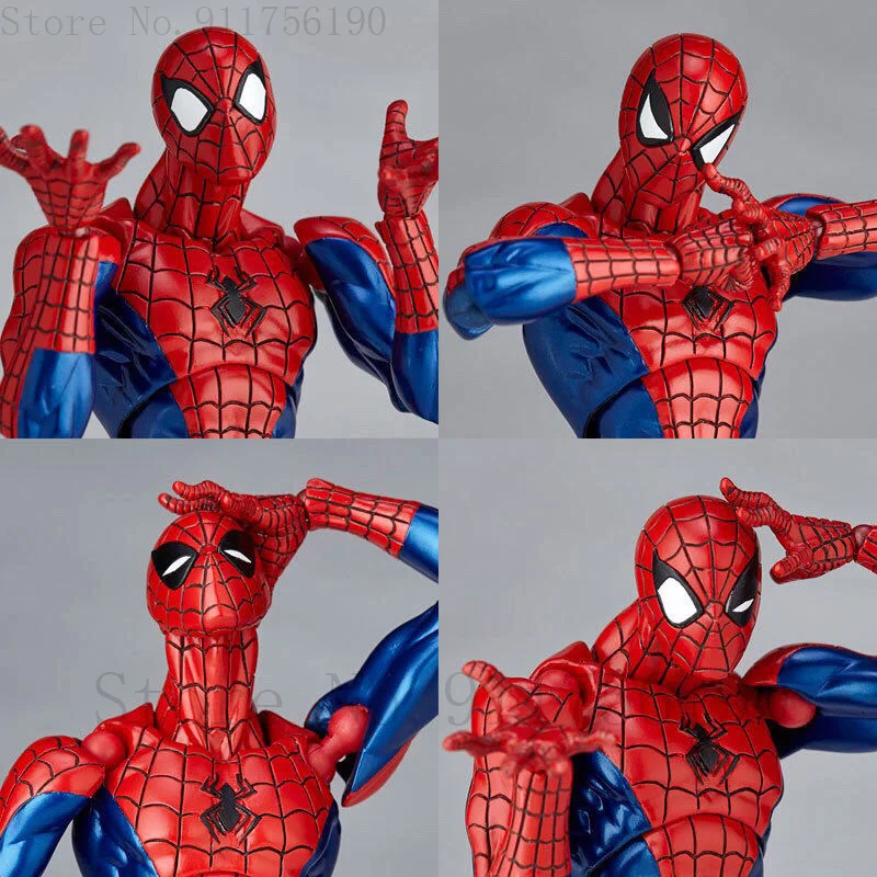 Amazing Yamaguchi Revoltech Spider Man Figures Collectable M
