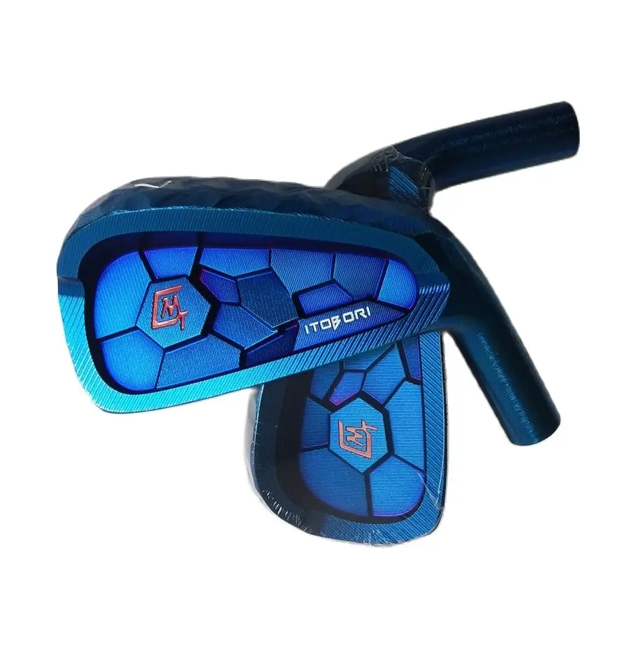 New Golf Clubs Irons Set Itobori Blue Colour Golf Iron Head Forged Carbon Steel Cnc Soft Iron Golf Clubs