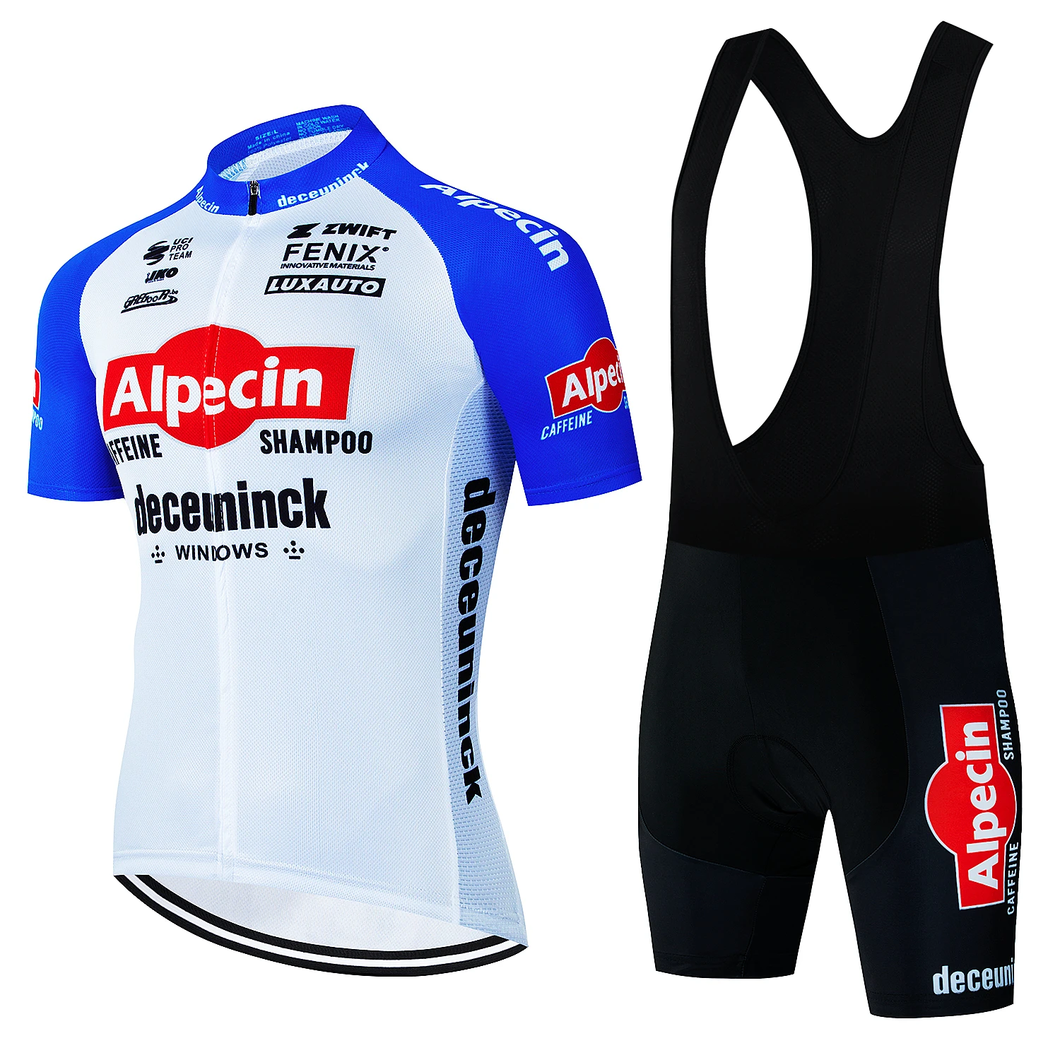 2024 Мужские Летние Велосипедные Шорты Из Джерси Комплект Alpecin Deceuninck Team Gear