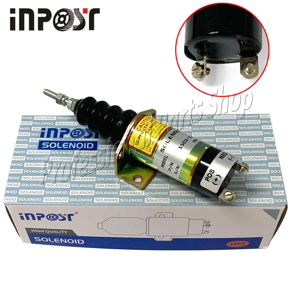 

1502-12C2U1B2 12V топливный соленоид Для Woodward 2 terminal